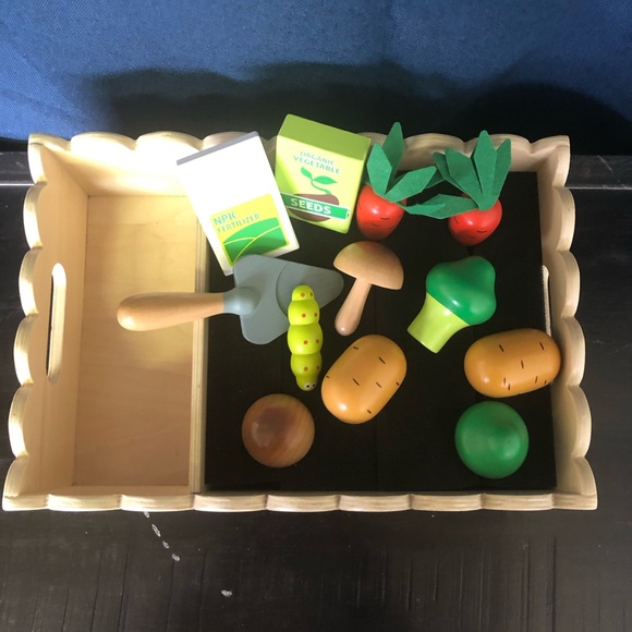 NEW! Vegetable Garden Play set! Montessori - Picture 6 of 13